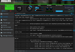 Day of Dragons Server: Console