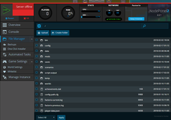 A screenshot of our web-based File Manager