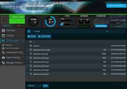 Starbound server files listing