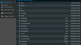 A screenshot of our web-based File Manager