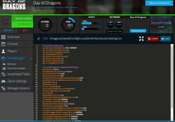 Day of Dragons Server: Config File Editing