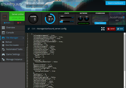Starbound server files editing