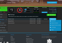 Conan Exiles Server Cloud Backups