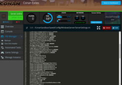 Conan Exiles Server Config File Editing