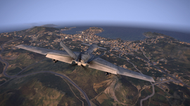 ARMA 3 Screenshot: Aerial combat