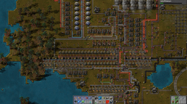 A screenshot of a Factorio server