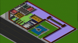 A screenshot of a community on a UniverCity server