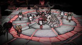 Don't Starve Together Screenshot: Multiplayer Combat